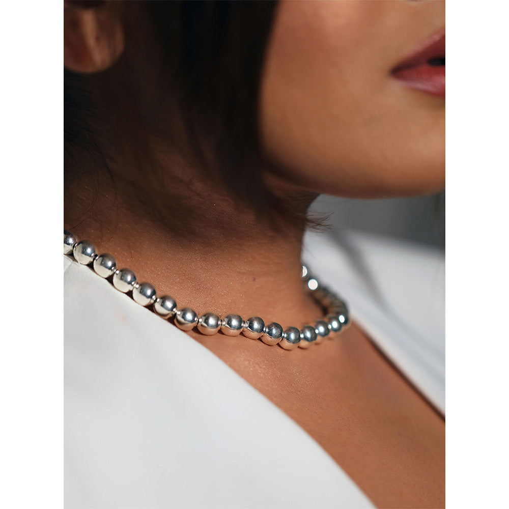 MNSH Mini Audrey Silver Necklace