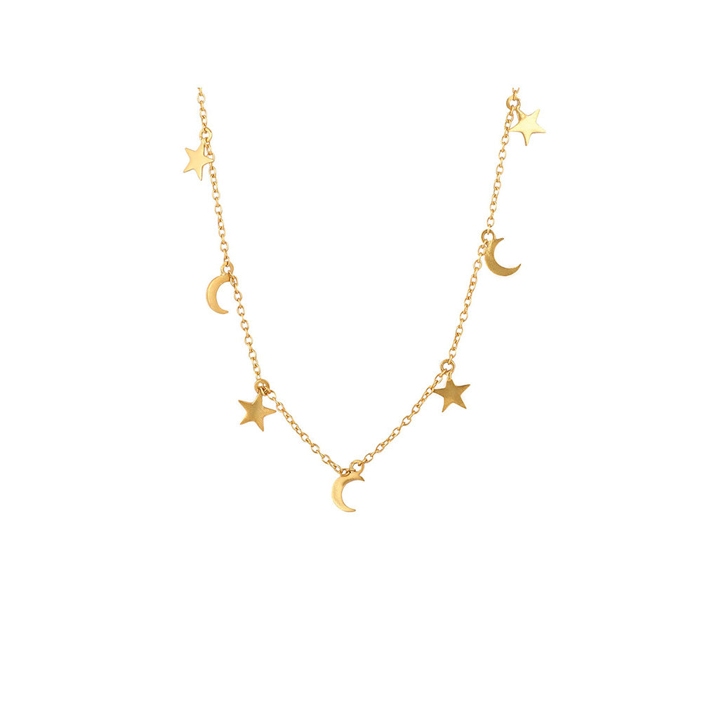 Zariin Gold Midnight Magic Long Necklace
