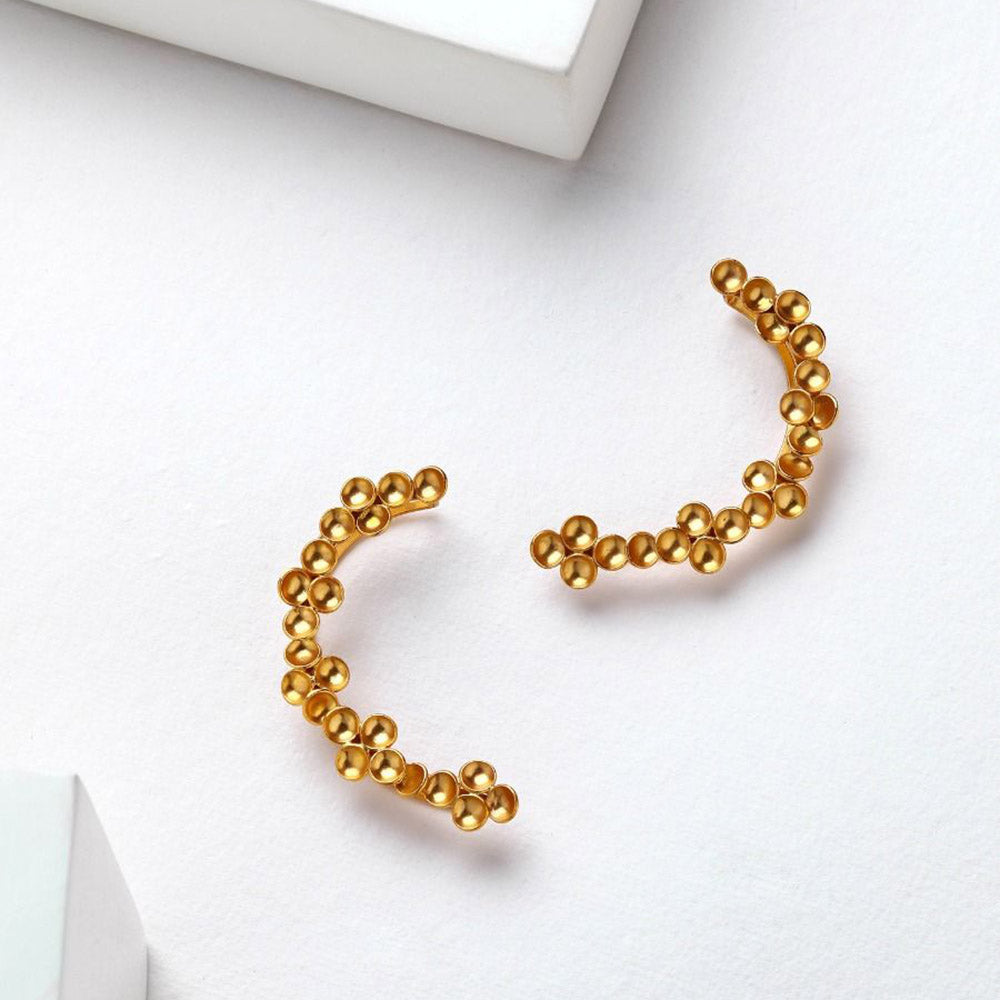 Suhani Pittie Enticing Gold Plated Pods Ear Cuff