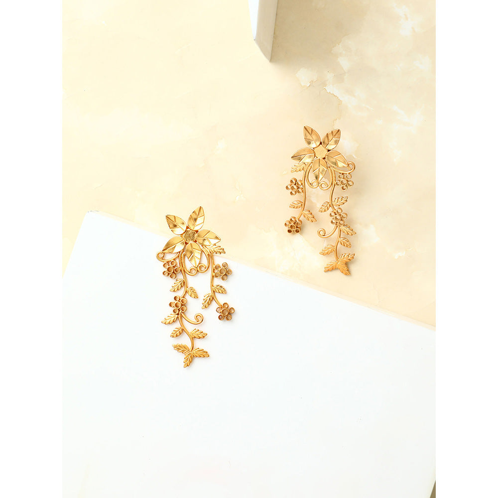 Suhani Pittie Gold 22k Gold Plated Earrings