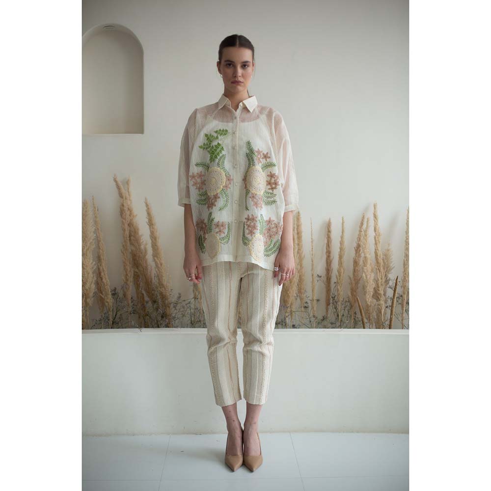 OJA Fern White 3 Piece Co-Ord (Set of 3)