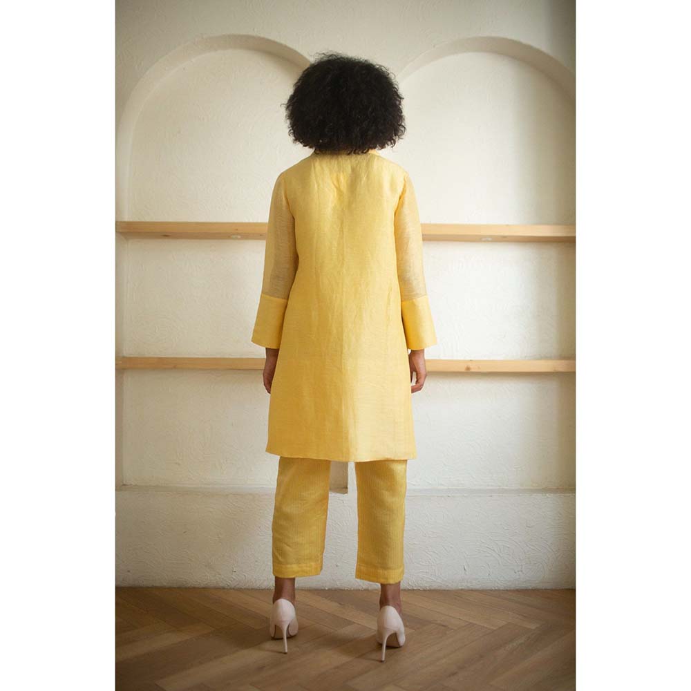 OJA Aurum Bumblebee Kurta and Pant Co-Ord (Set of 2)