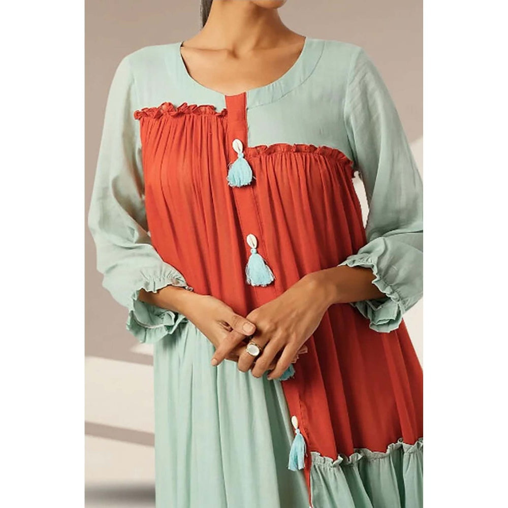OMAANA Two States Summer Maxi Dress