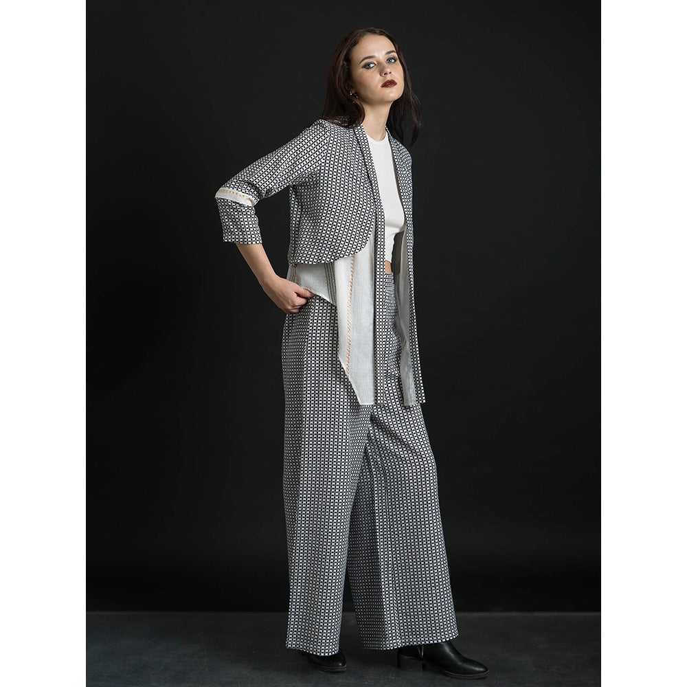 ORCR Jinga Checks Sleeveless Multi-Color Jacket