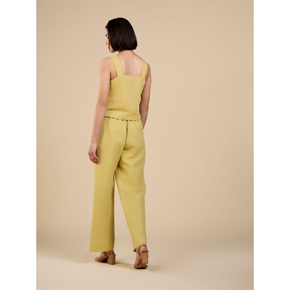 ORIGANI Jade Pleated Trouser