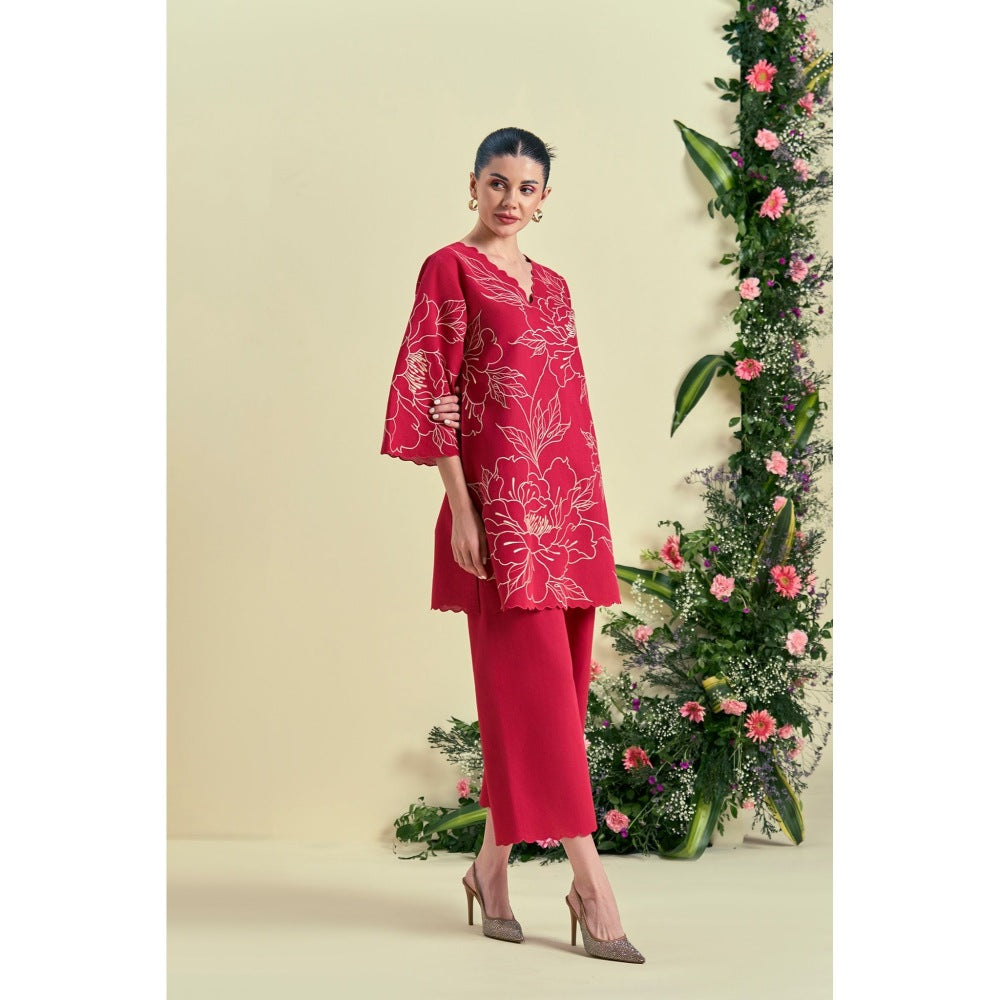 ORIGANI Red Nira Pant