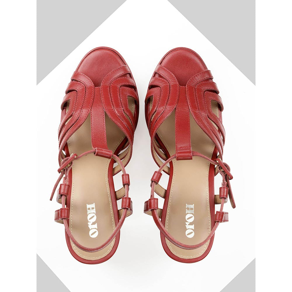 Oroh Tarifa Maroon Heels
