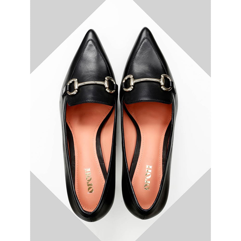 Oroh Sara Black Pump Heels
