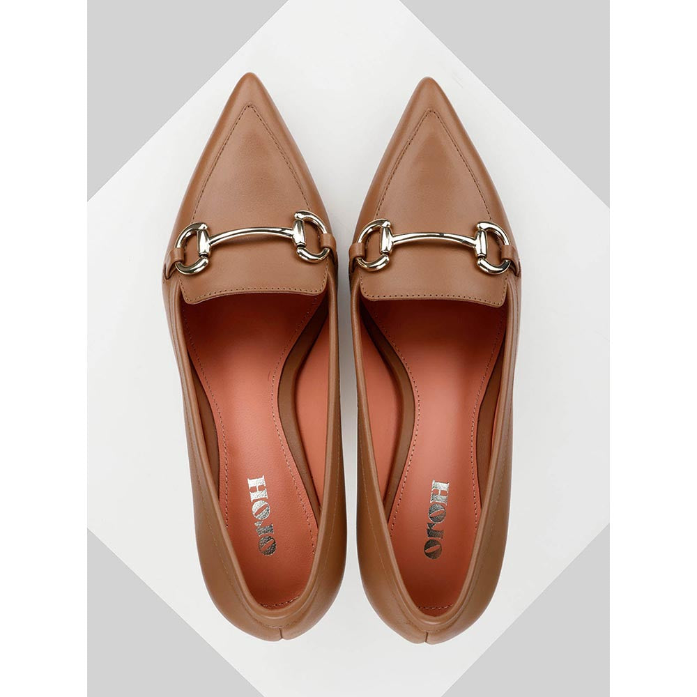 Oroh Sara Tan Pump Heels