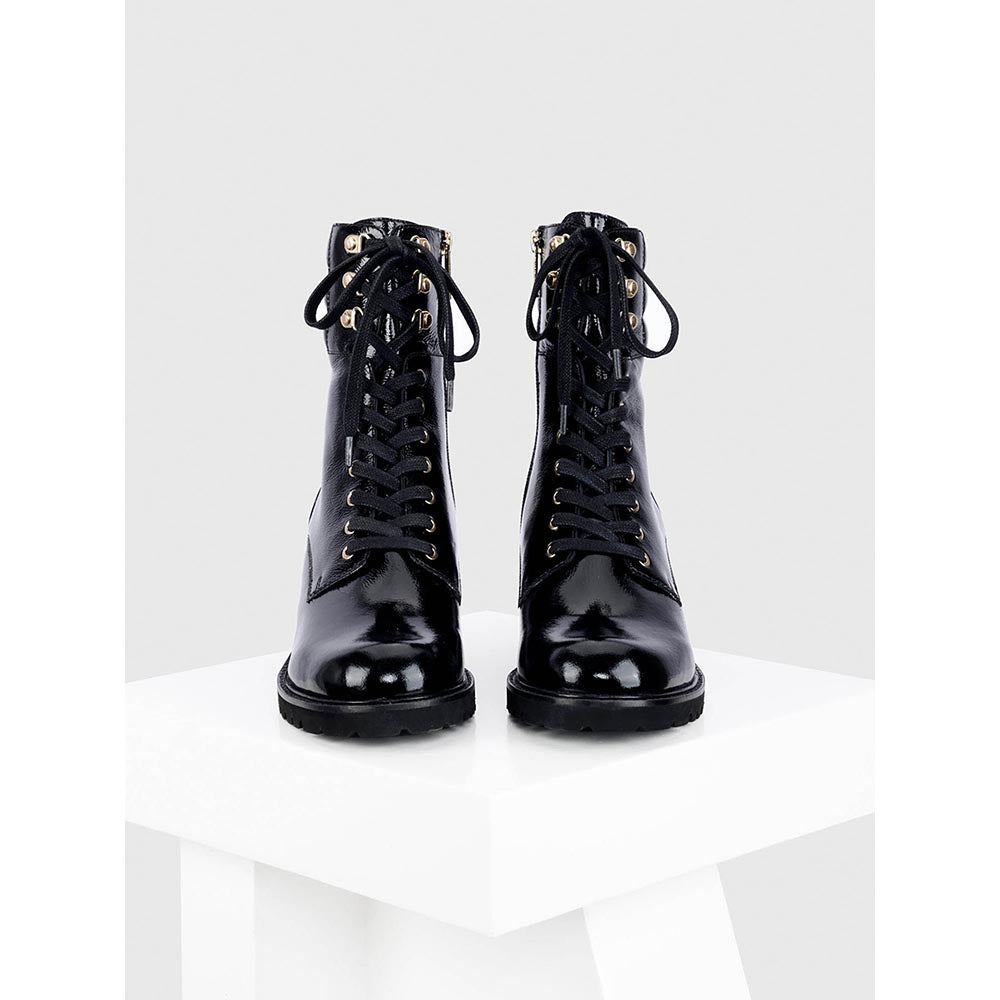 Oroh Cordon Black Casual Boots