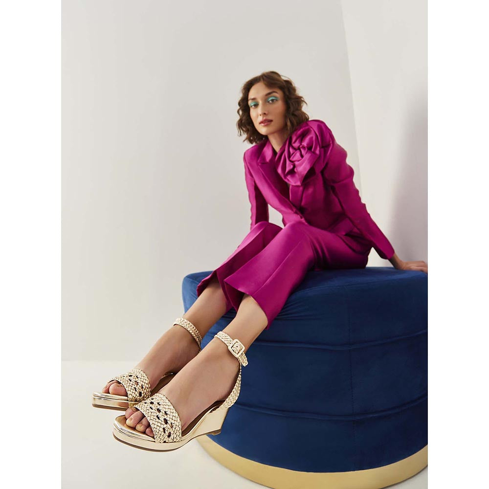 Oroh Gold Empoli Heel Sandals