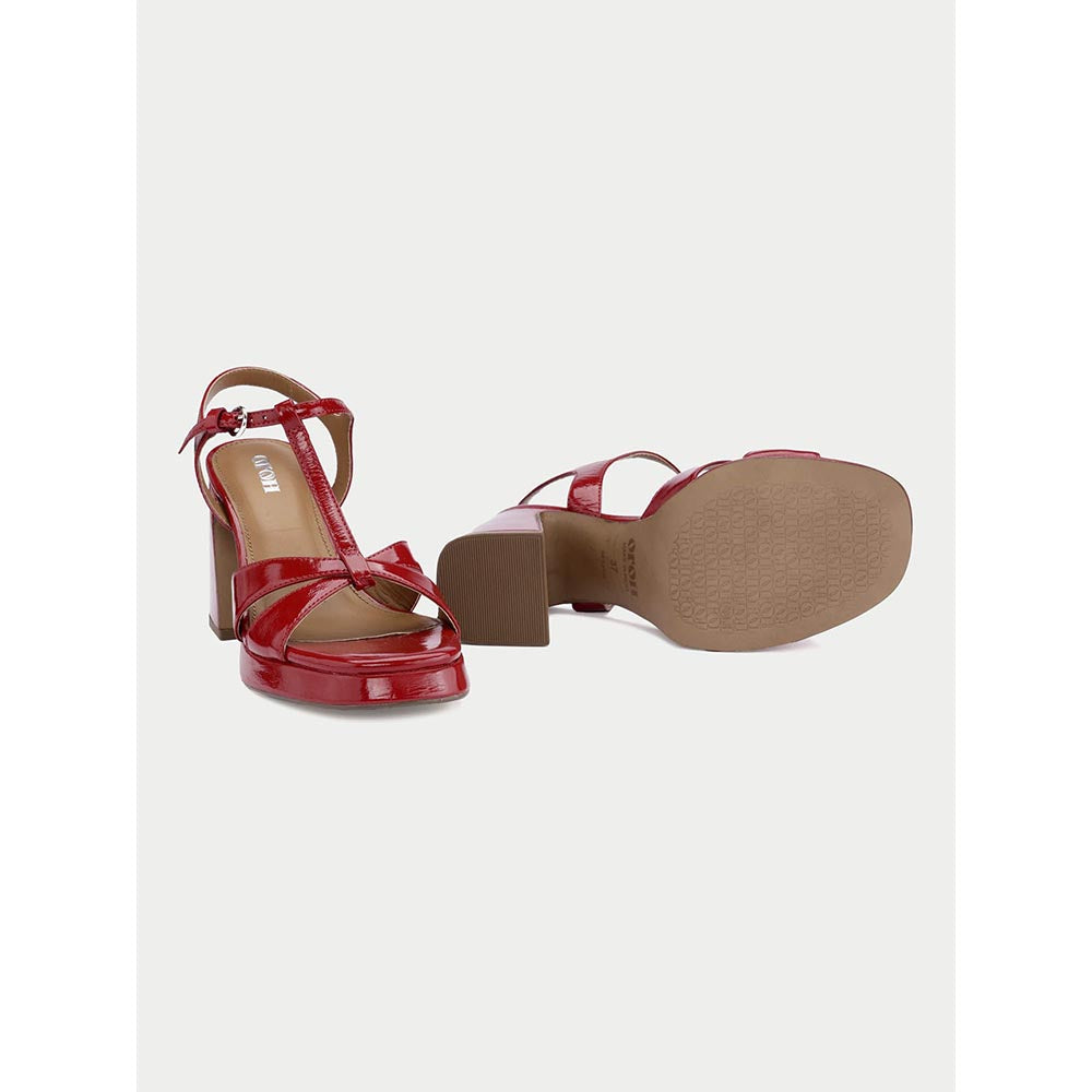 Oroh Red Imperia Heel Sandals