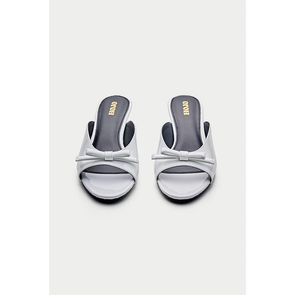 Oroh Osuna White Sandal Heels