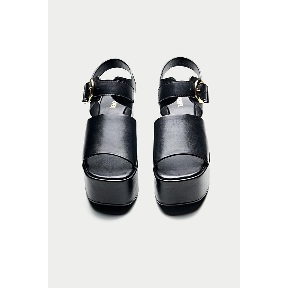 Oroh Formentera Black Sandal Heels