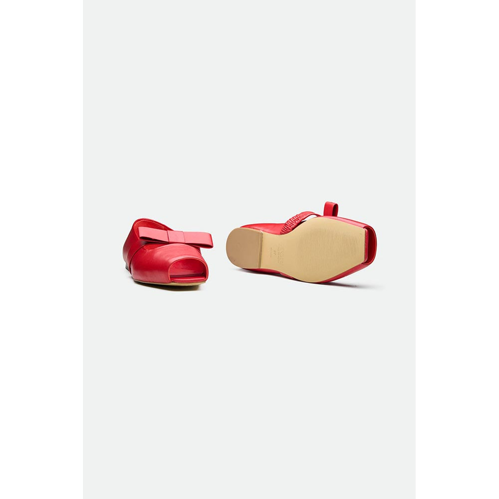Oroh Red Maidstone Ballerinas