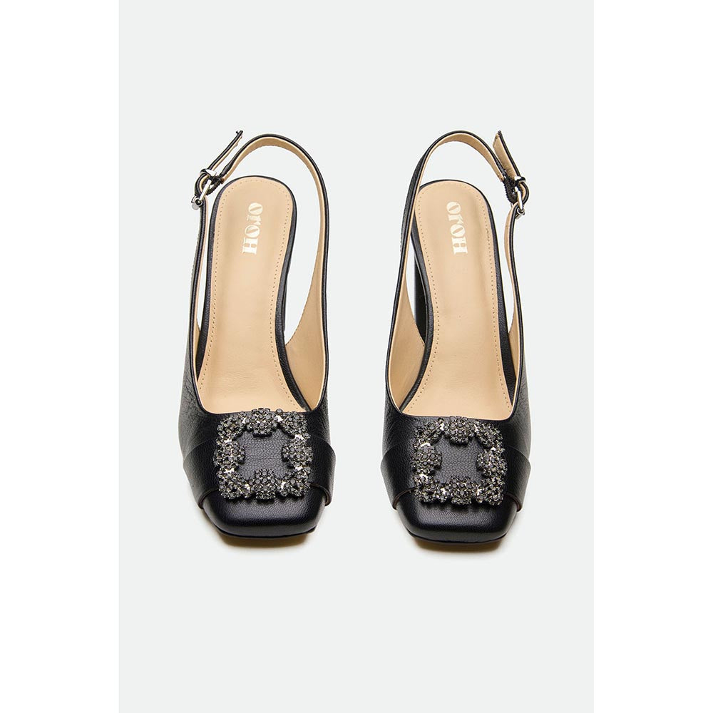 Oroh Black Sugilite Heels