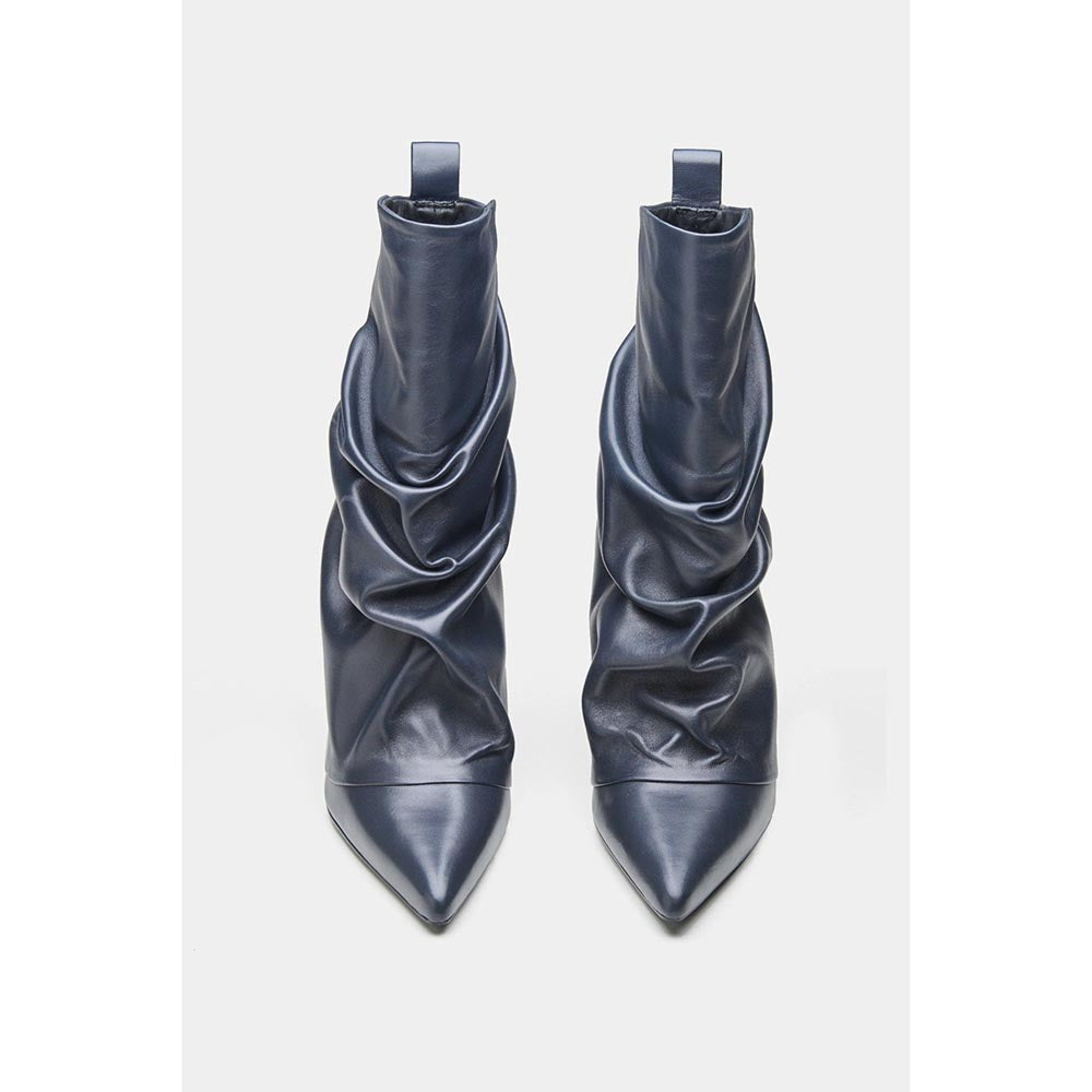 Oroh Navy Blue Adriana Casual Boots