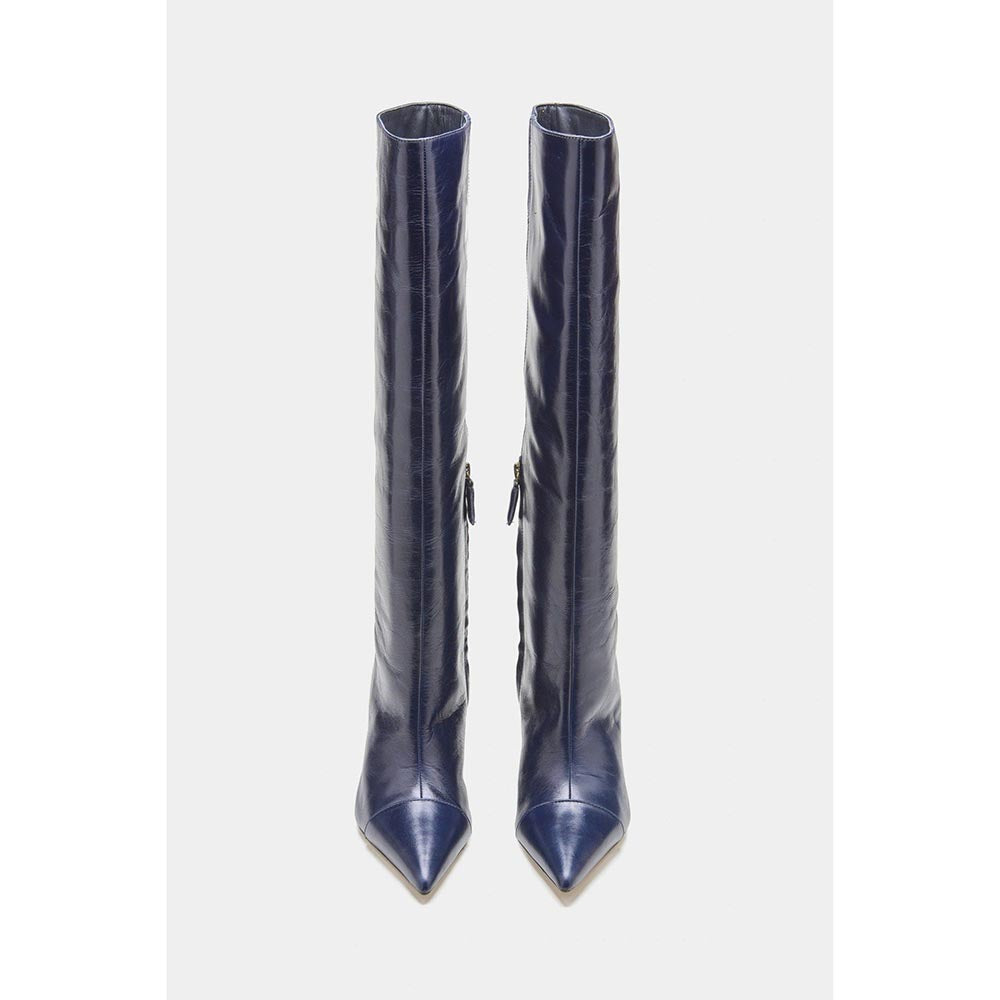 Oroh Navy Blue Renata Casual Boots