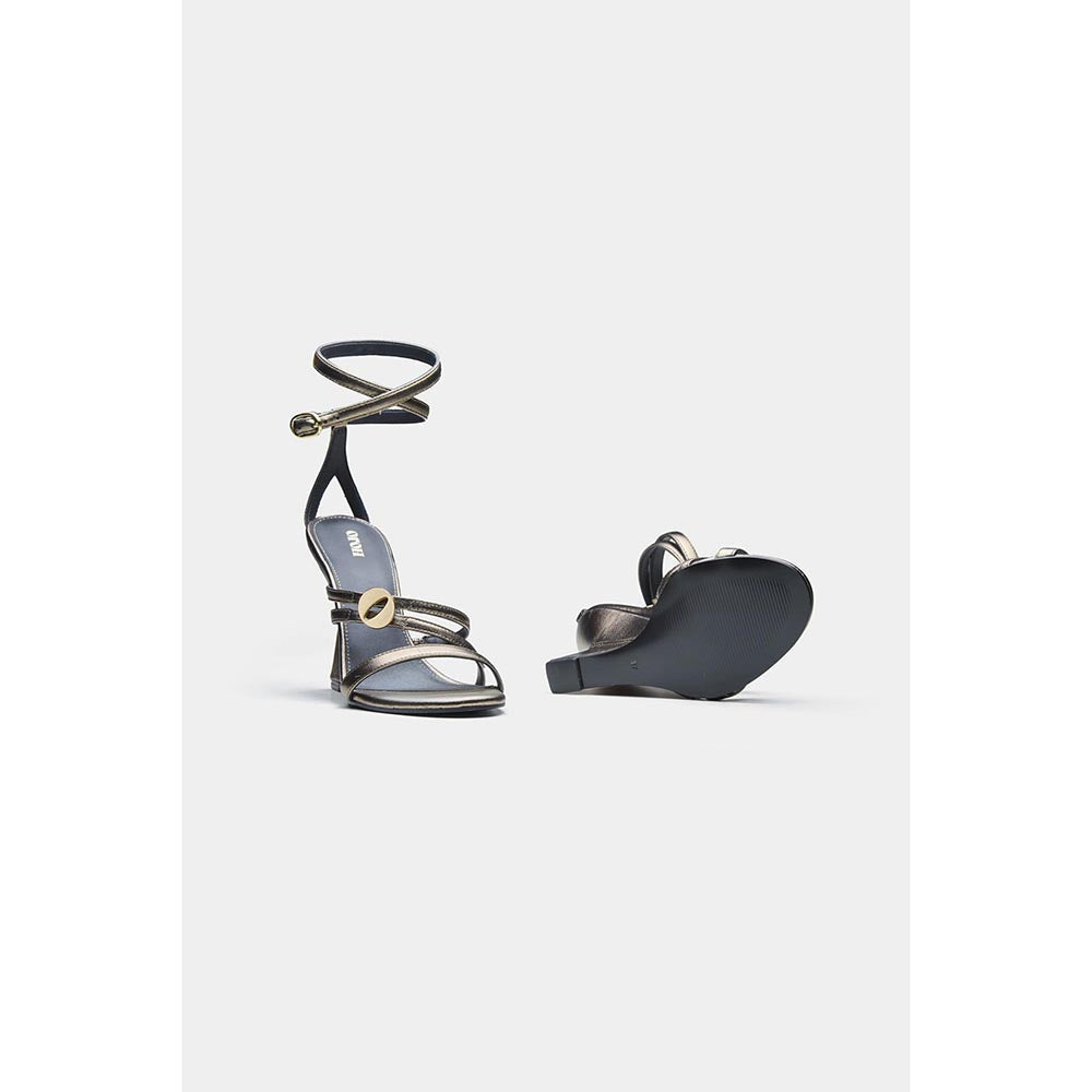 Oroh Angelina Wedges Heels - Grey