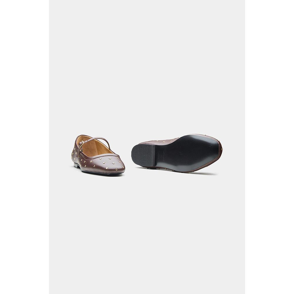 Oroh Women Brown Estrella Ballerinas