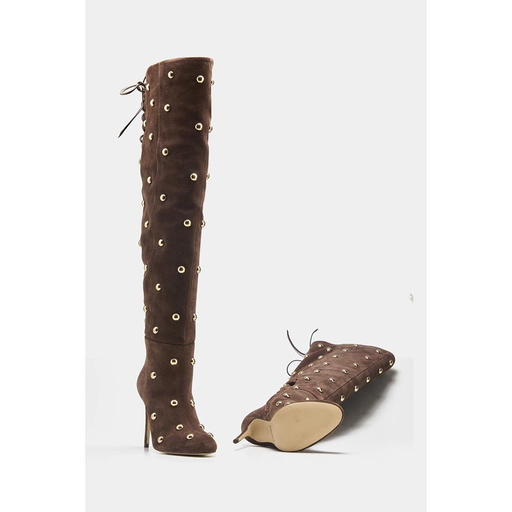 Oroh Women Brown Dolores Casual Boots
