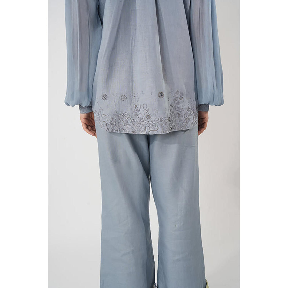 Orthodox Aranya Hourglass Blue Shirt