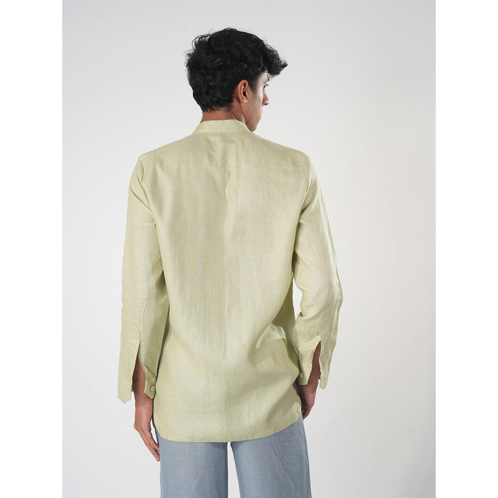 Orthodox Arav Hemp Green Shirt