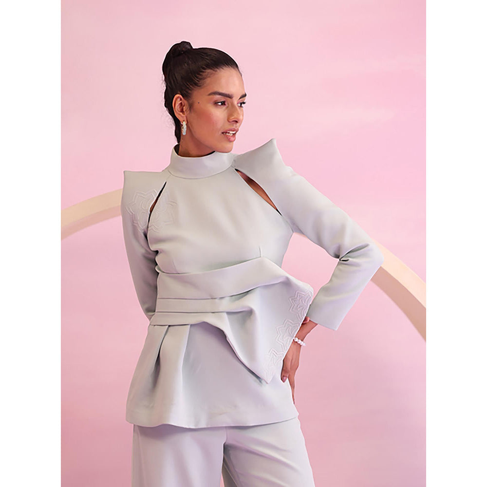 Orthodox Petal Bow Blazer