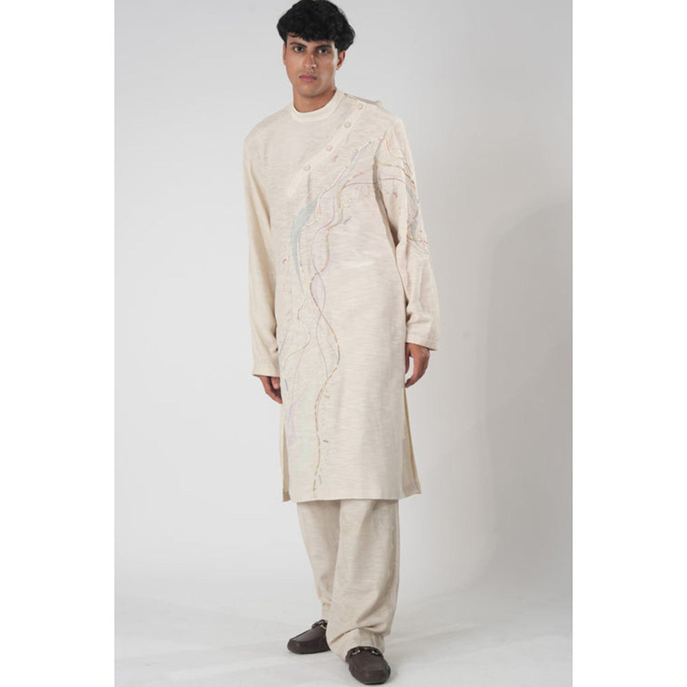 Orthodox Orchard Beige Kurta
