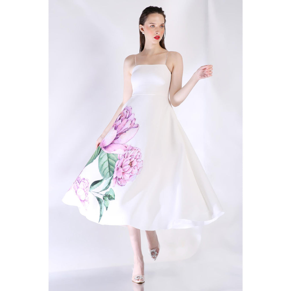 Ozeqo Womens White Dress with Wrap (Set of 2)