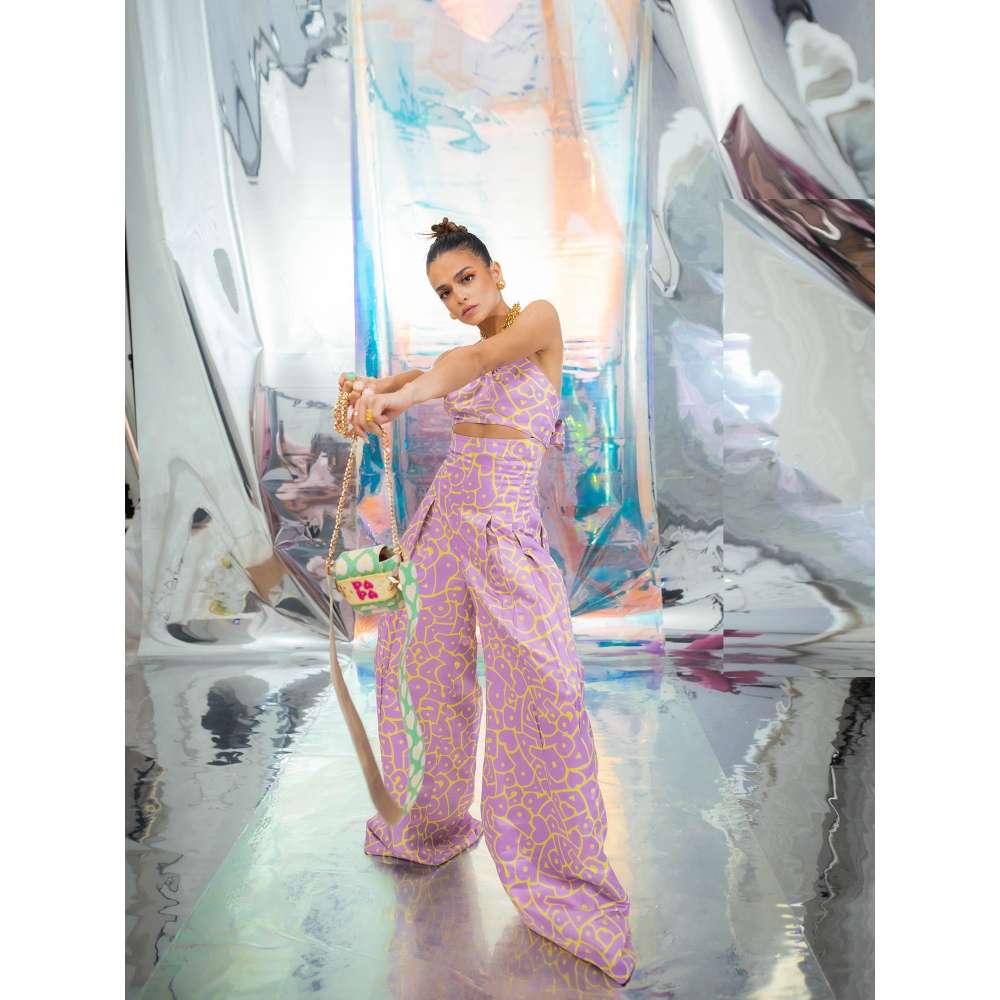 Papa Don't Preach by Shubhika Lavender Jumpsuit