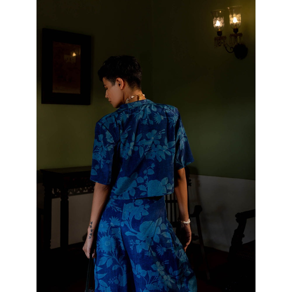 Paulmi & Harsh Bluebell Floral Jacket (Set of 3)