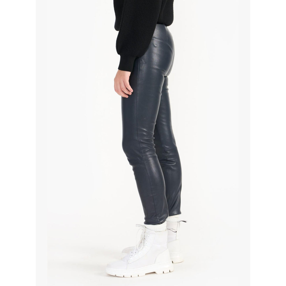 Perona Ira Navy Blue Skinny Fit Pant