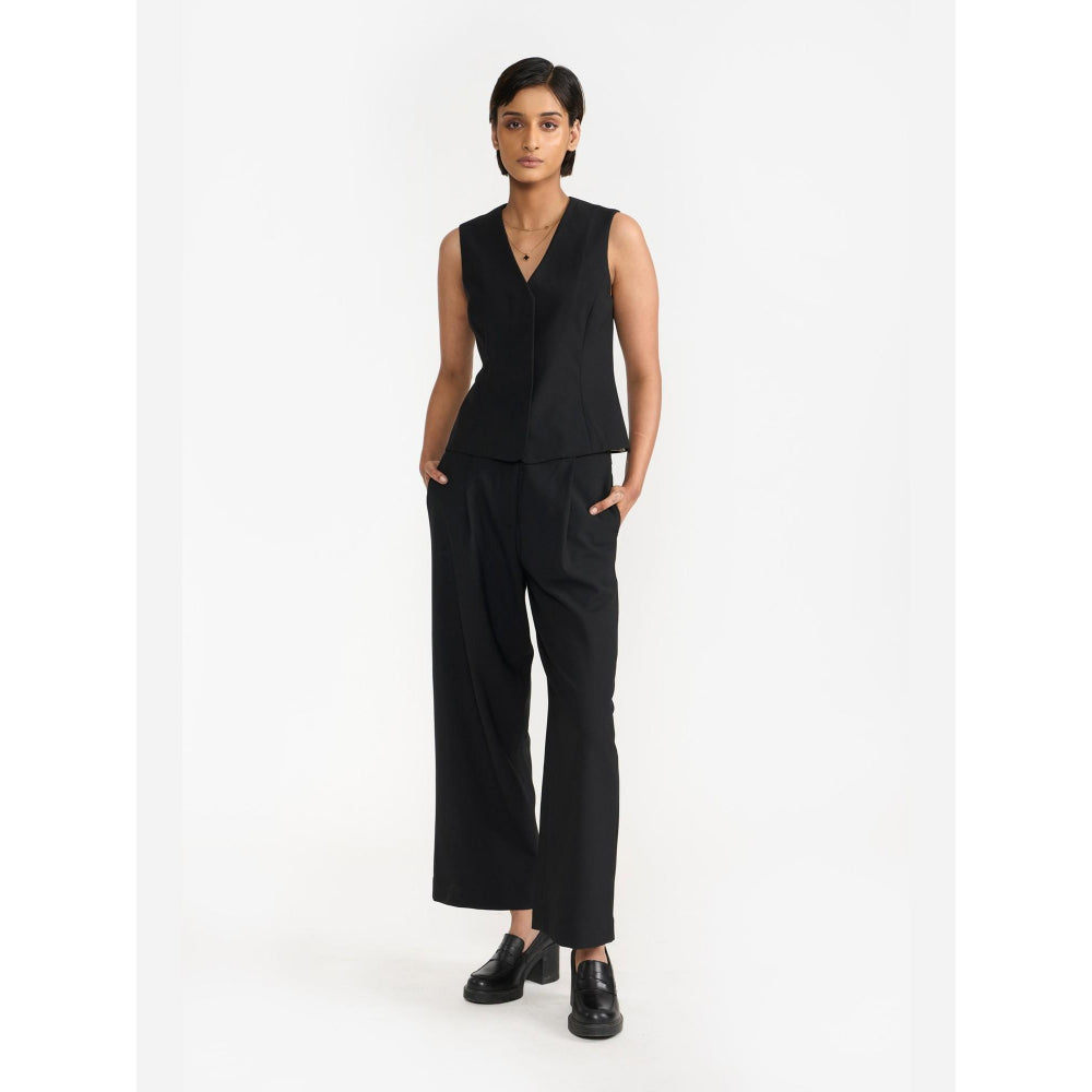 Perona Maia Pant Black Relaxed Fit Pant