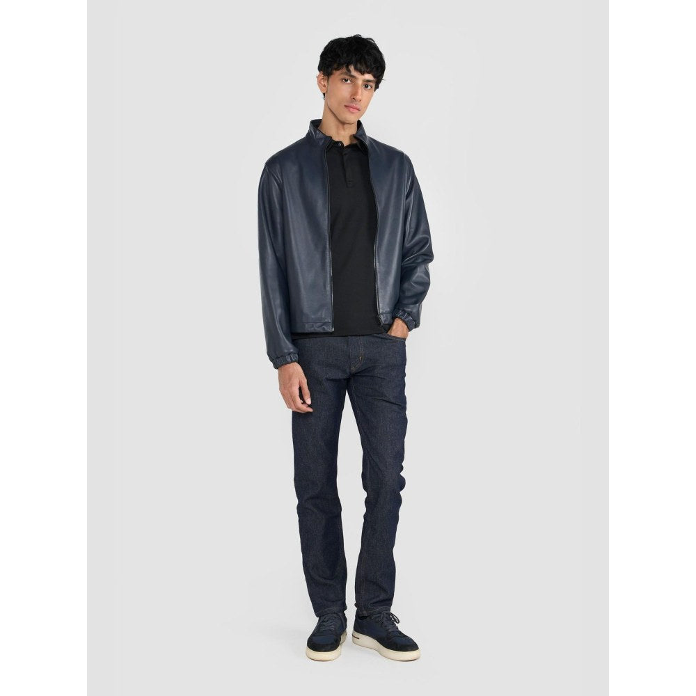 Perona Davis Navy Blue Jacket