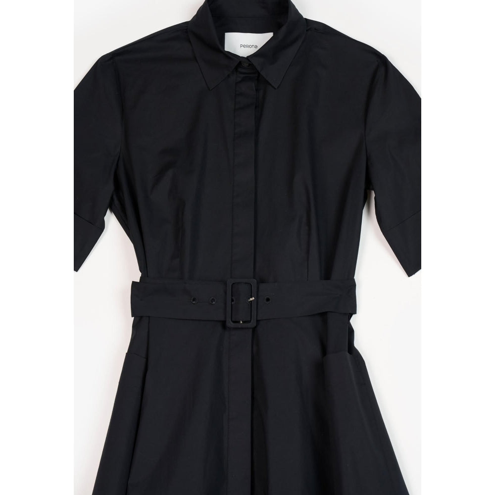 Perona Ciara Black A Line Dress