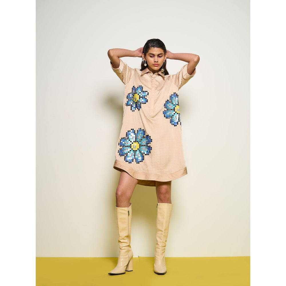 POOJA RAJGARHIA GUPTA Nude Dress