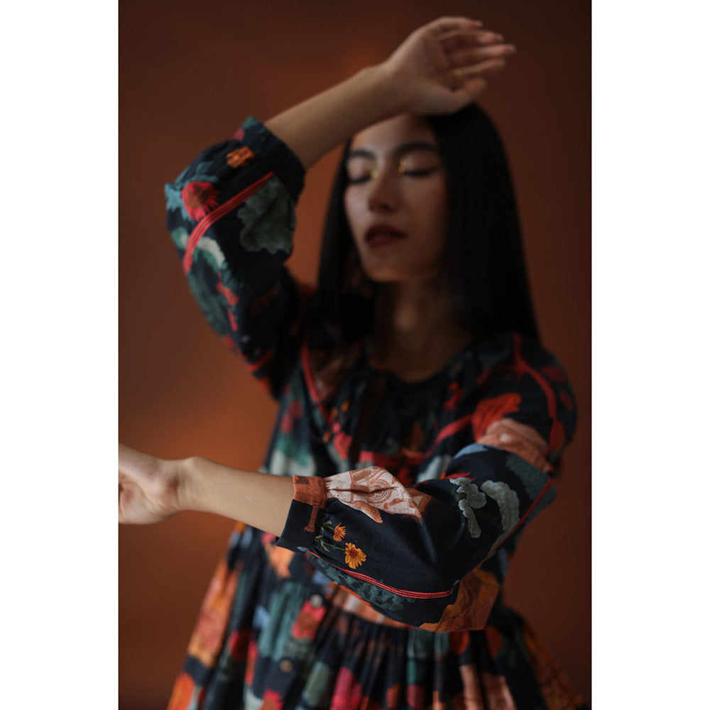 Pozruh By Aiman Juno Short Black Dress