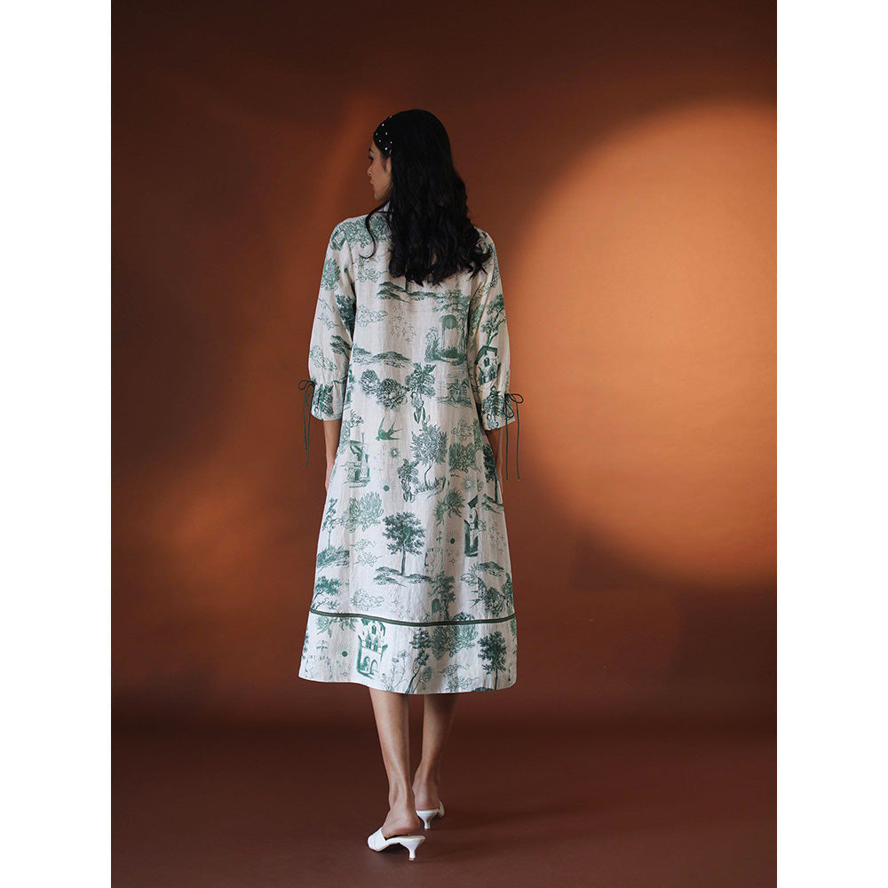 Pozruh By Aiman Neoma White Dress