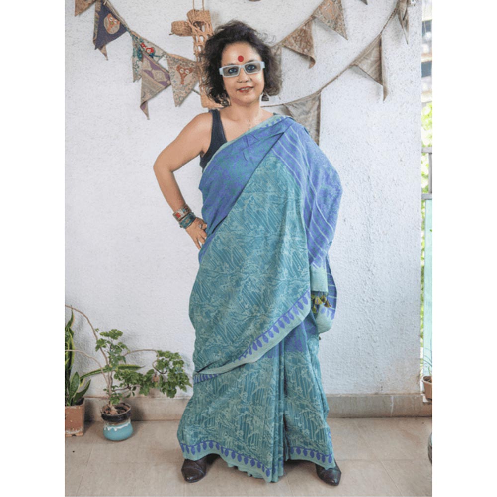 PRATHAA Vanika Saree with Unstitched Blouse