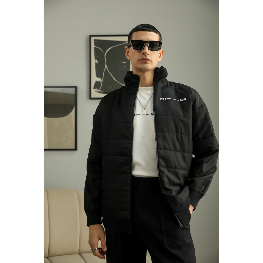 PRIMAL GRAY Black Recycled Polyester Puffer Jacket