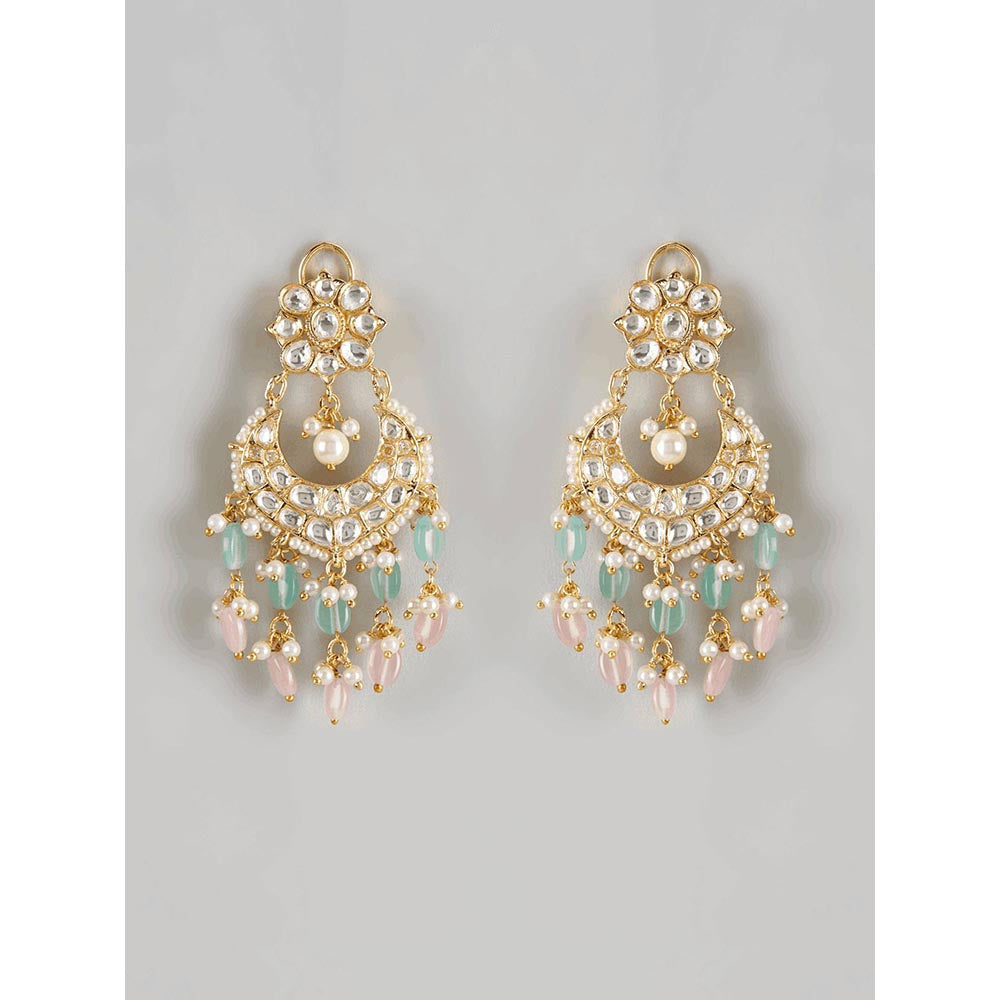 PRIHAN LUXURY Teal Chandbalis