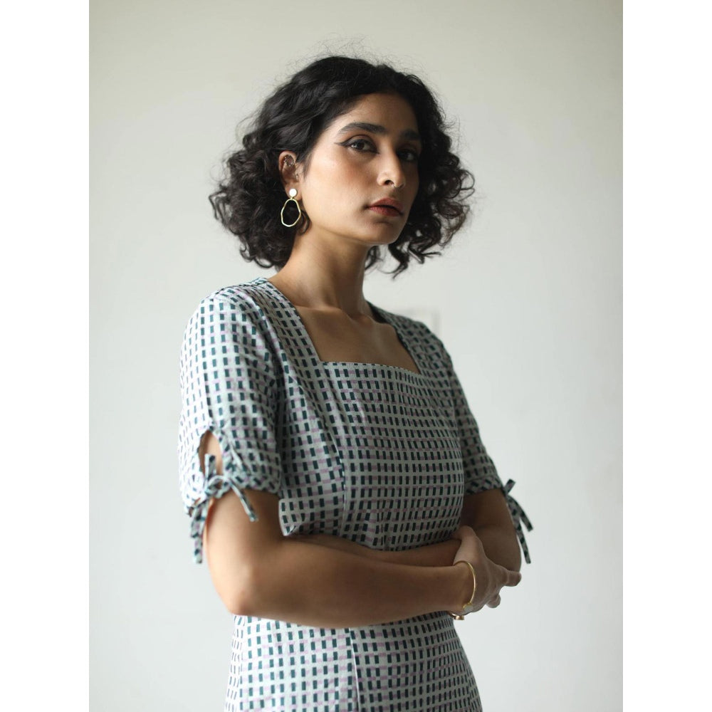 Qua Blue The Tania Dress
