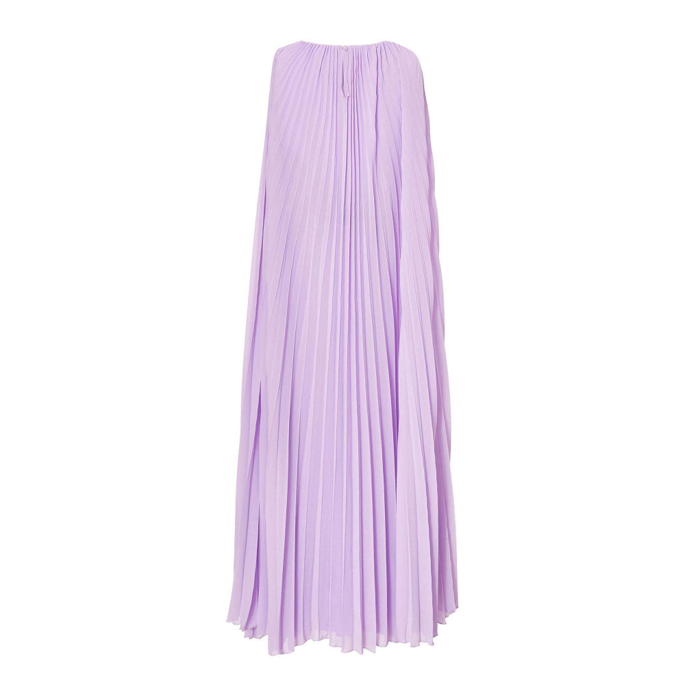 Quiz Clothing Lavender Women A-Line Dress With Belt