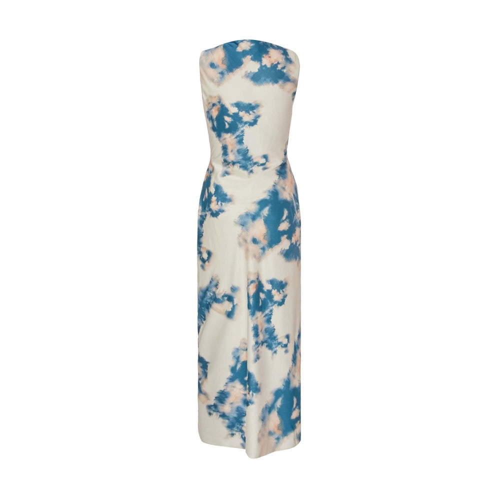 Quiz Clothing Blue Women Fit And Flare Dress