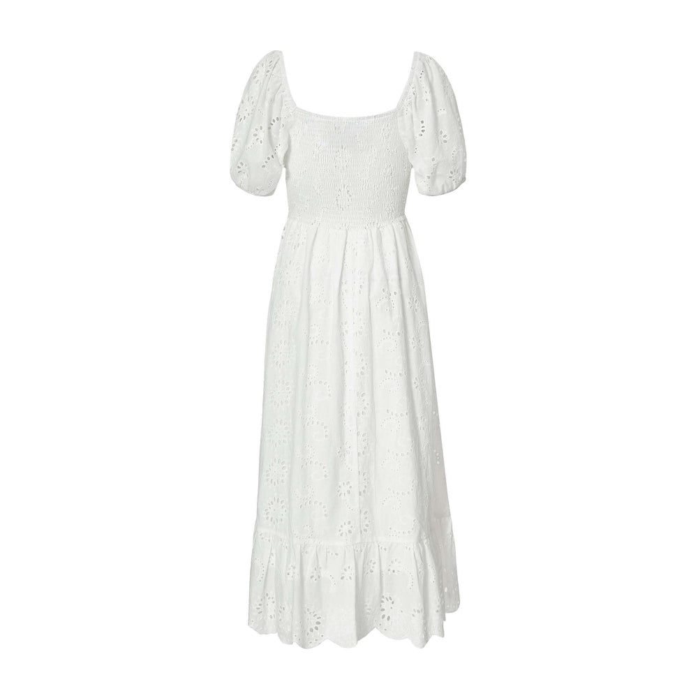Quiz Clothing White Women Fit And Flare Dress