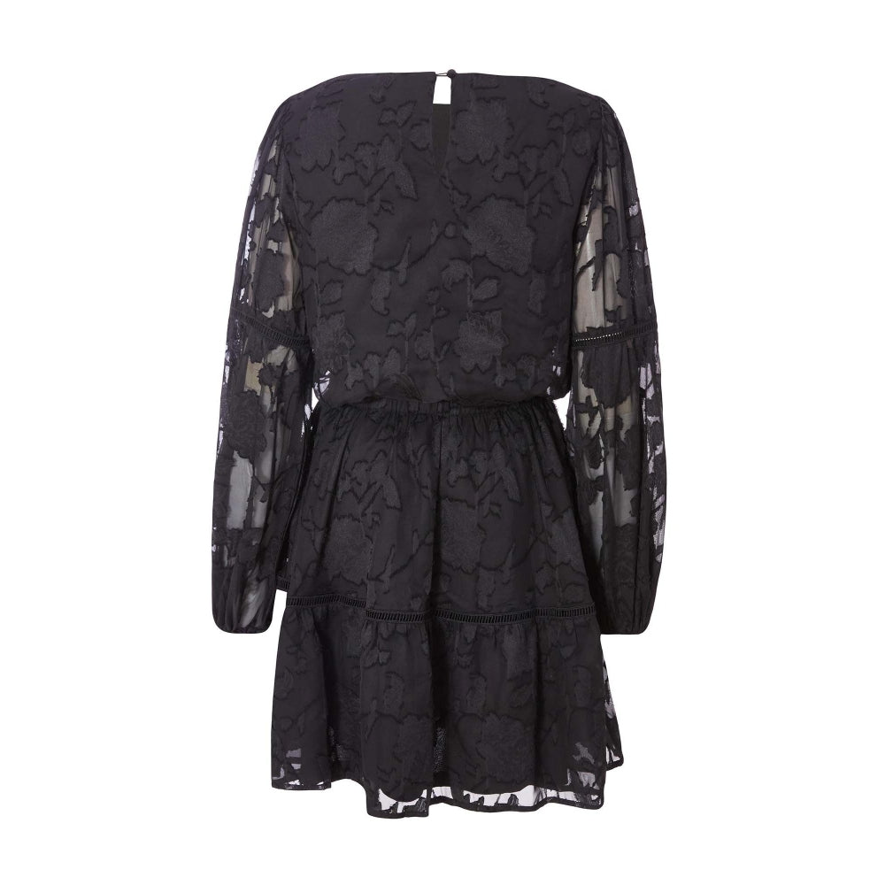 Quiz Clothing Black Women Fit and Flare Dress