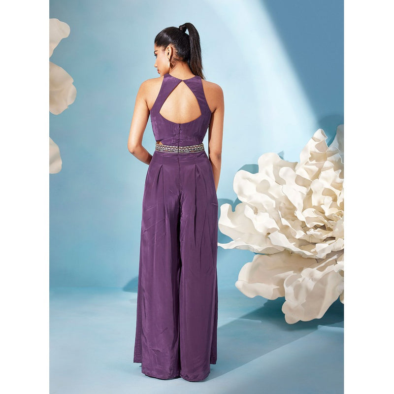 Qunic Purple Orchid Dust Jumpsuit