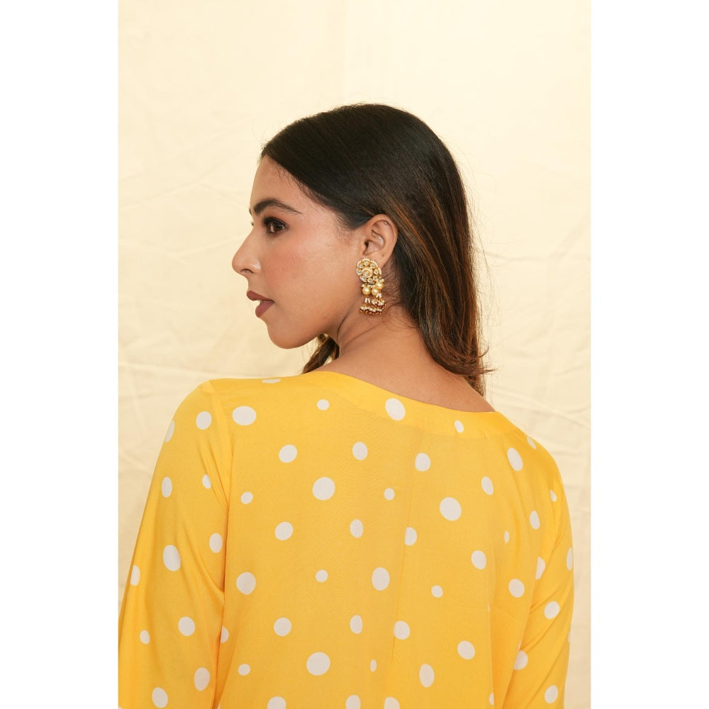 Rabnoor K Sethi Yellow Festive Tunic