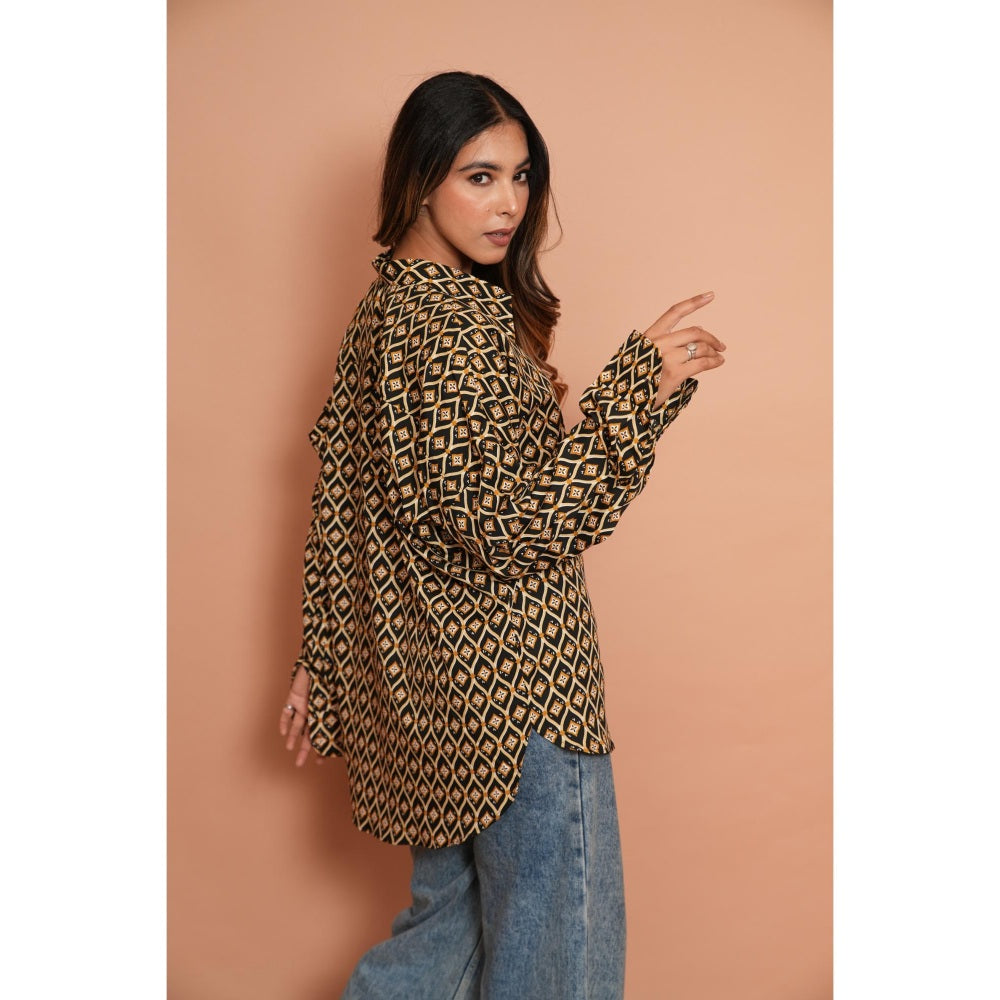 Rabnoor K Sethi Mustard Shirt